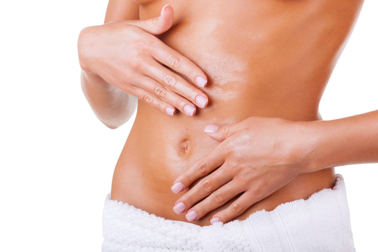 Промасливание пупка