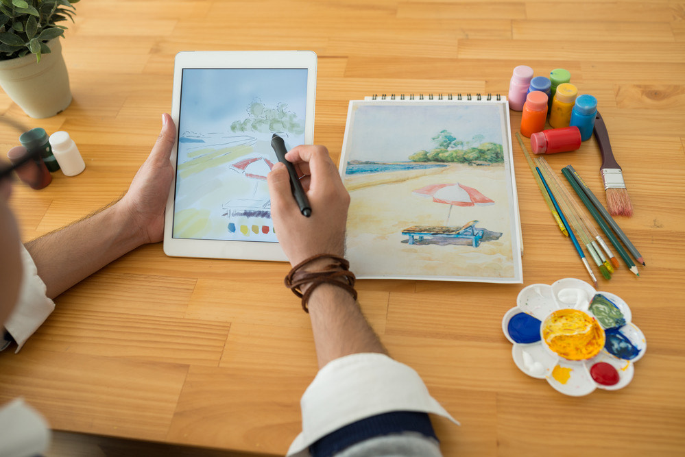 Диджитал-рисование в программе Procreate: пользуйтесь, наслаждайтесь и зарабатывайте!  