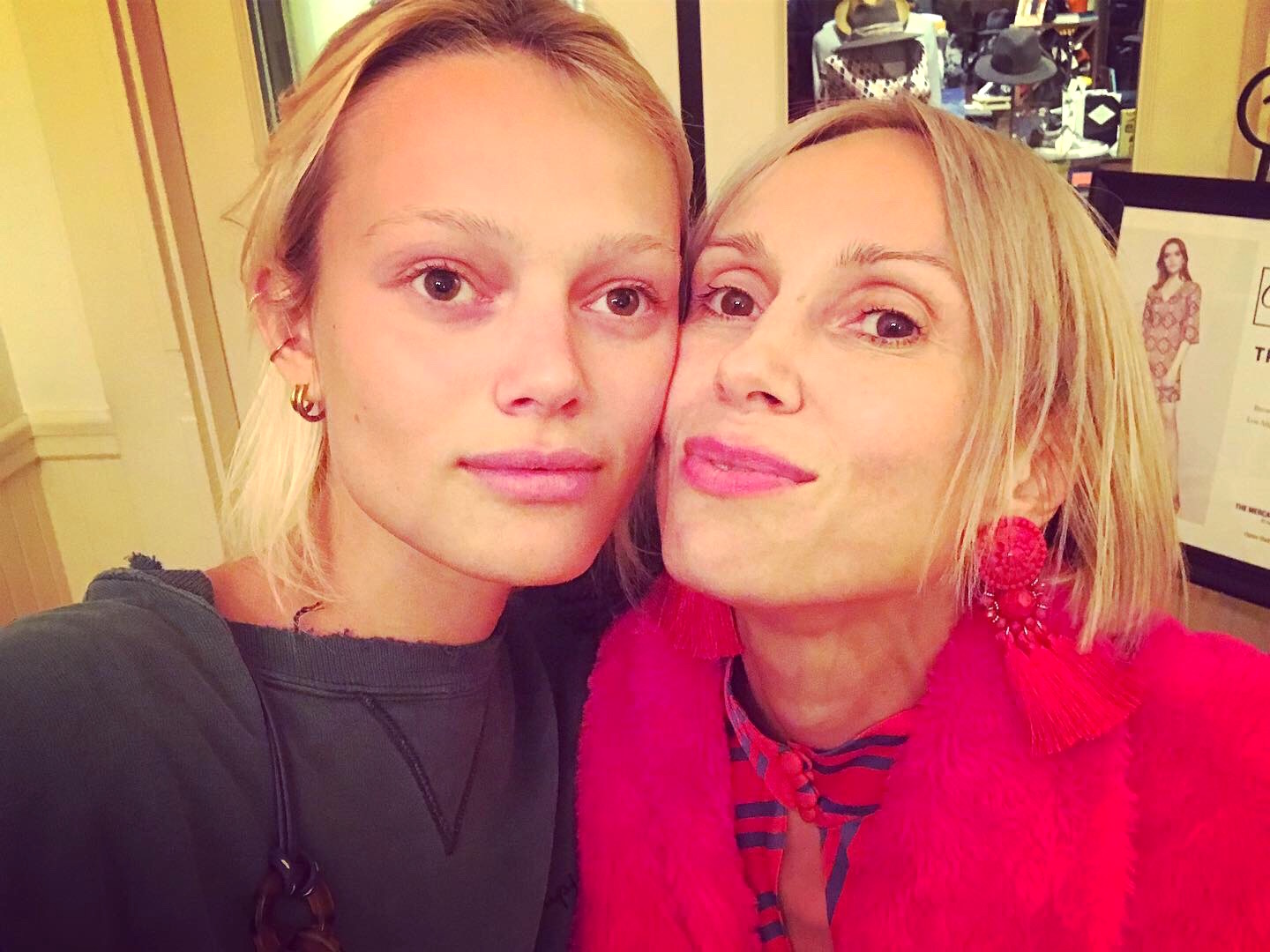 Молодая мама взрослой дочери: Наталья Кудрявцева и Симона Ксения Куст