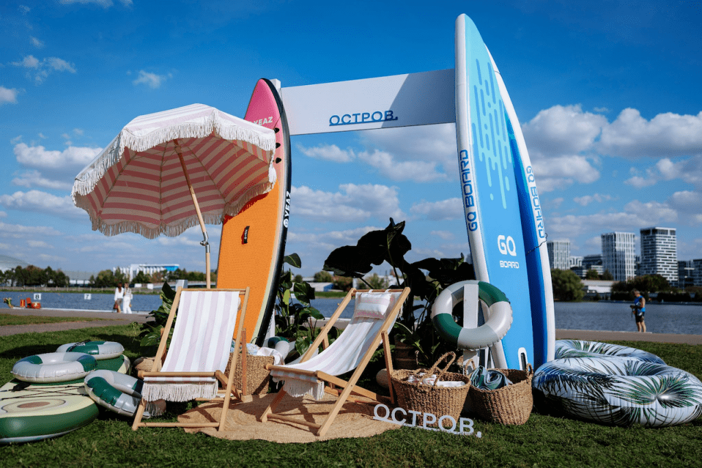 Wellness-пикник на «Острове»: спорт, природа и курортная эстетика