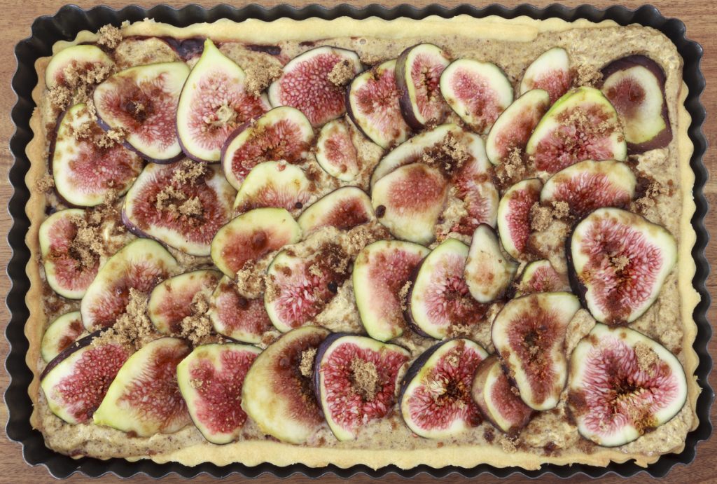 Пирог с инжиром   