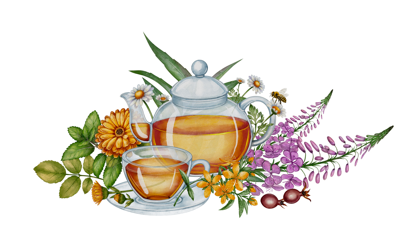 Чай, когда хочется на ручки 