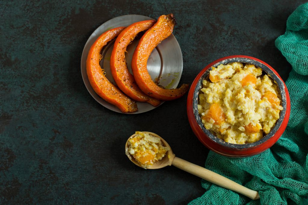 Пшенная каша с тыквой для помощи поджелудочной железе