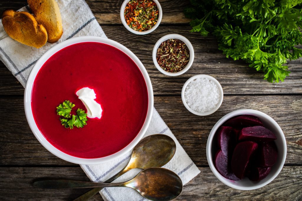 Суп-пюре из свеклы: весенний детокс