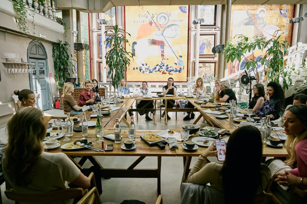 Как прошел грузинский арт-завтрак с адвокатом